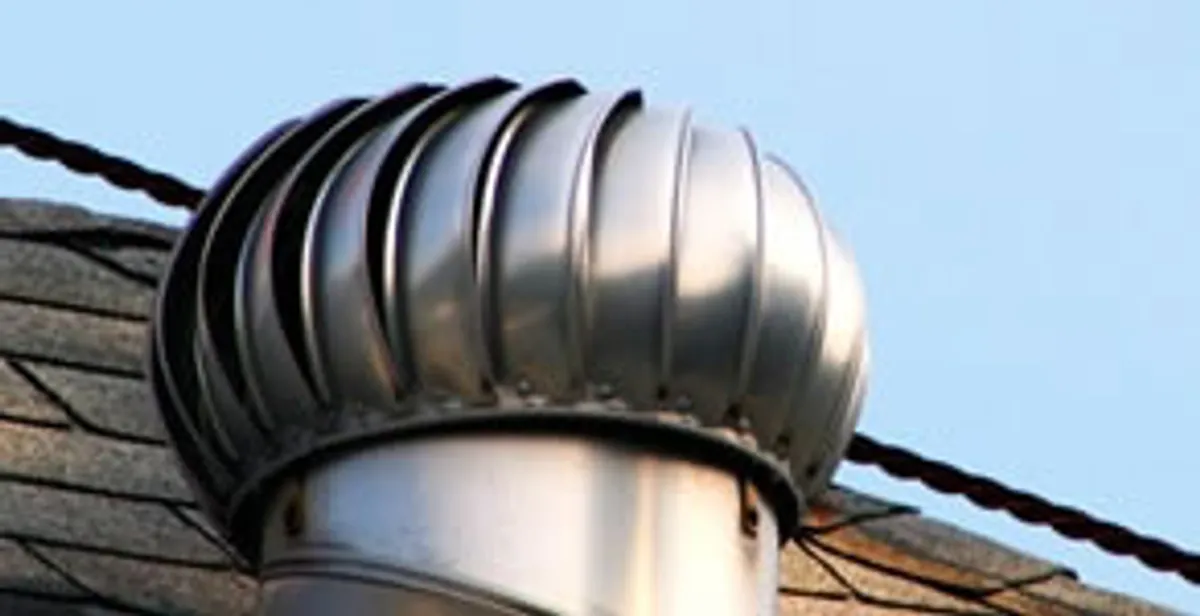attic fan installation services with professionally installed roof ventilation unit in Lancaster, PA