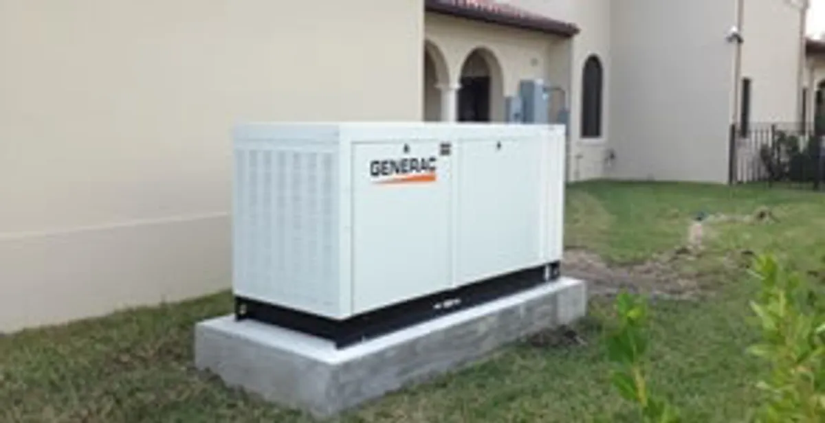 generator installation service showing standby generator professionally installed for residential power backup in Lancaster, PA
