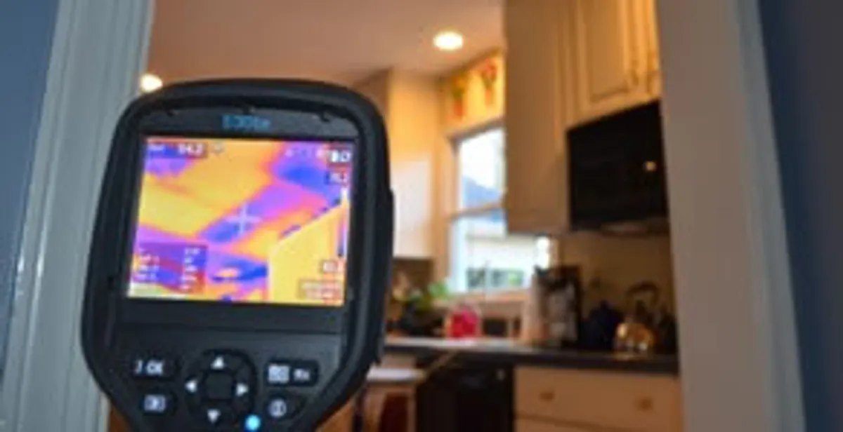 home energy audit service using thermal imaging to evaluate electrical efficiency inside a home in Lancaster, PA